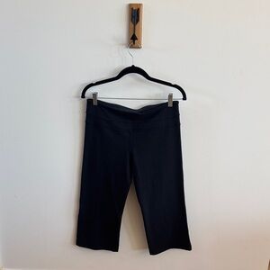 lululemon athletica Black Cropped Pants